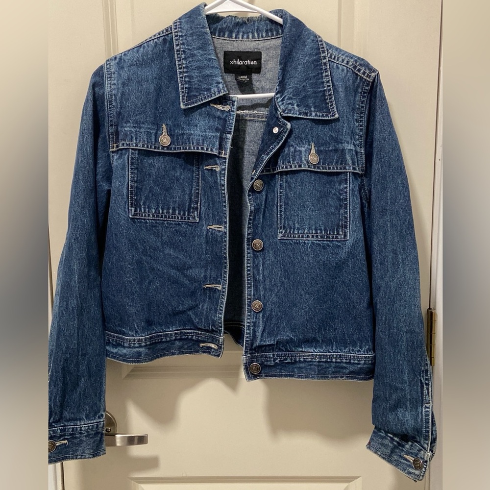Xhilaration Blue Jean Jacket